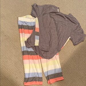 Striped DKNY Pajamas Set